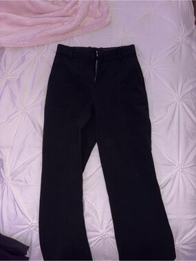 Aritzia Black Tailored High-Waist Pants